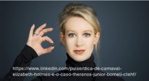 Ilustração do caso Theranos.